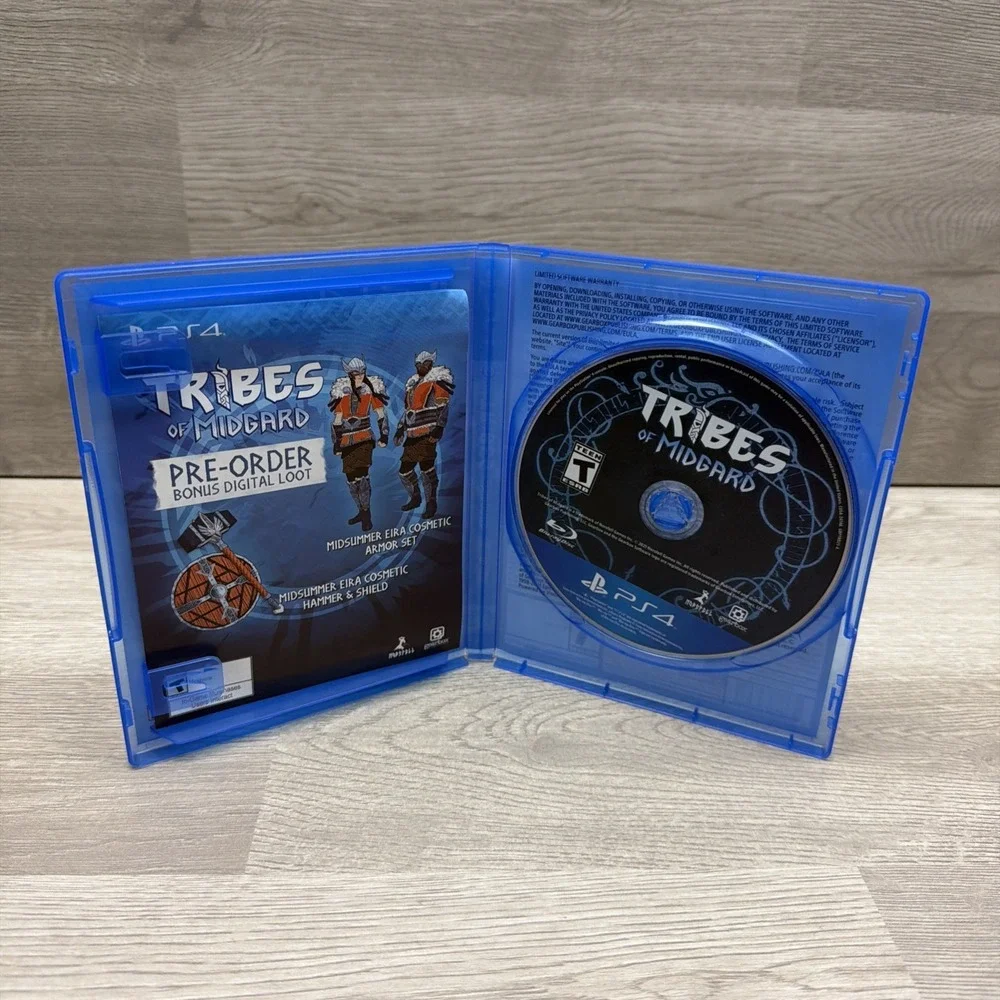 PS4 Lot COD Infinite Warfare Legacy Edition, Tribes‎ Of Midgard, VR Demo, Rayman